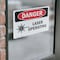 Signmission Radiation & Laser Sign, 5 in H x 7 in W, Vinyl Decal, Rectangle OS-2PACK-DS-D-57-L-1412 - alternate 7